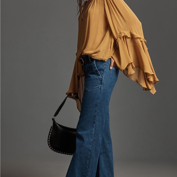 Anthropologie Naomi High-rise Wide-leg Jean by Maeve - Picture 5 of 7